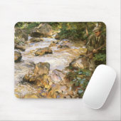 Forelbeeks in de Tyrol door John Singer Sargent Muismat (Met muis)