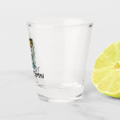 Forellen controle shotglas shot glas (Rechts)