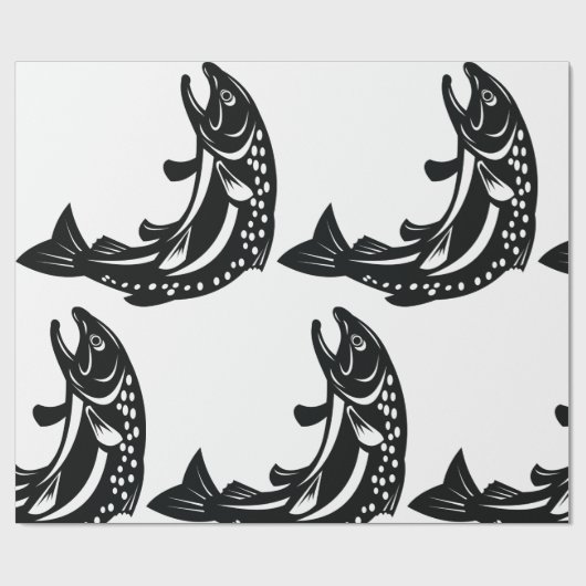 forelvis cadeaupapier (Vlak)