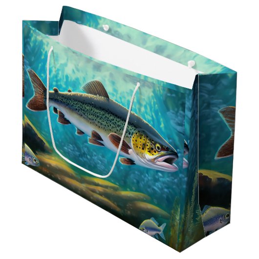 forelvis Gevist Groot Cadeauzakje (Voorkant Gekanteld)