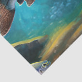 forelvis Gevist Tissuepapier (Detail)