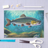 forelvis Gevist Tissuepapier (Craft)