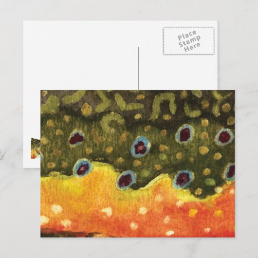 forelvisserij briefkaart (Voorkant / Achterkant)