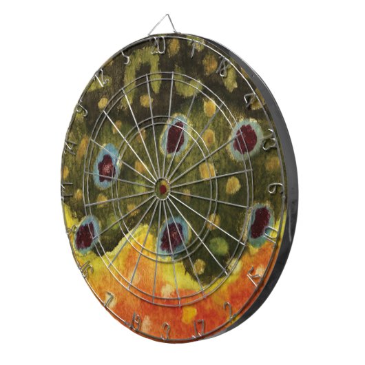 forelvisserij dartbord (Voorkant Rechts)