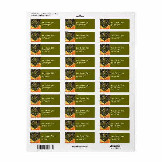 forelvisserij etiket (Full Sheet)