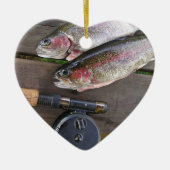 forelvisserij keramisch ornament (Voorkant)