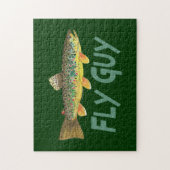 forelvisserij legpuzzel (Verticaal)