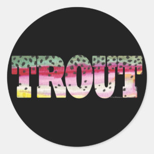 forelvisserij ronde sticker