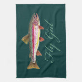 forelvisserij theedoek (Verticaal)