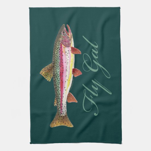 forelvisserij theedoek (Verticaal)