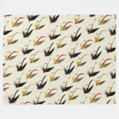 Forelvliegen Gevist Fleece Deken (Voorkant (Horizontaal))