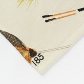 Forelvliegen Gevist Fleece Deken (Hoek)