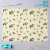 forelvliegen vliegen met een thematroon tissuepapier (Craft)