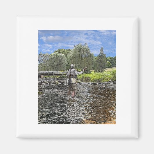 forelvliegvissen magneet (Voorkant)