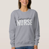 Forensic Nurse | forensische zurigerspots Trui (Voorkant)