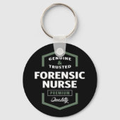 Forensic Nurse Logo Cadeauideeën Sleutelhanger (Voorkant)