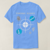 Forensic Science Crime Scene Evidence T-shirt (Design voorkant)