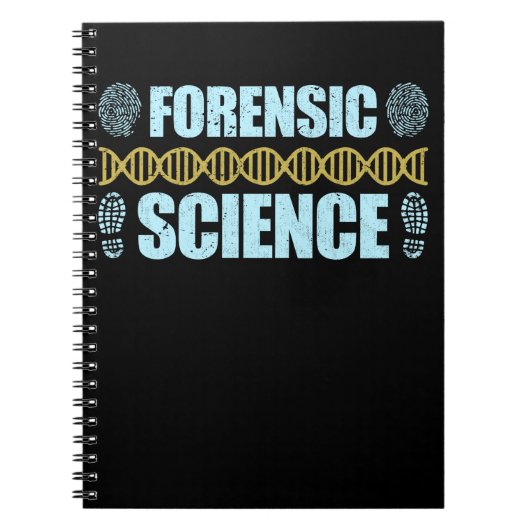 Forensic Science Criminology rechercheur DNA Notitieboek (Voorkant)
