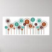 Forensic Science Daisies Poster (Voorkant)