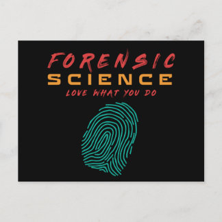 FORENSIC SCIENCE HOUDT VAN WAT JE DOET - #labour Briefkaart