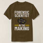 Forensic Science Technicia Scene Investigat Forens T-shirt (Design voorkant)
