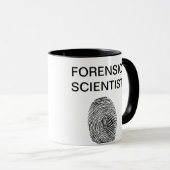 Forensic Scientist Coffee Mok (Voorkant rechts)
