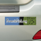 Forensiclink.org Bumpersticker (Op auto)