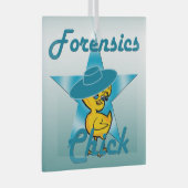 Forensics Chick #7 Glas Ornament (Voorkant Rechts)