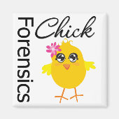 Forensics Chick Magneet (Voorkant)