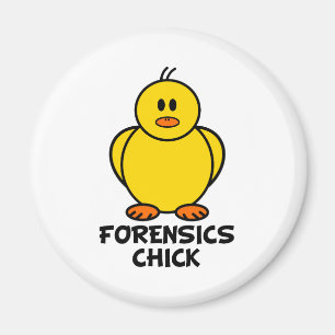 Forensics Chick Magneet