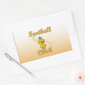Forensics Chick Rechthoekige Sticker (Envelop)