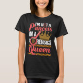 Forensics Queen  Forensic Scientist Forensic Scien T-shirt (Voorkant)