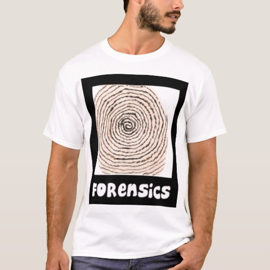 Forensics T-Shirt door Mandee (Voorkant)