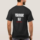 FORENSIE 187 T-SHIRT (Achterkant)