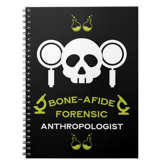 Forensisch antropoloog notitieboek (Voorkant)