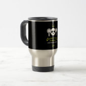 Forensisch antropoloog reisbeker (Voorkant links)