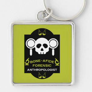 Forensisch antropoloog sleutelhanger
