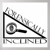 Forensisch ingespoten poster (Voorkant)