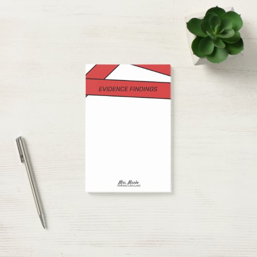 Forensisch Lab Klasse Script Naam Post-it Notities Post-it® Notes (Kantoor)
