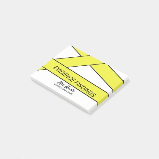 Forensisch Lab Klasse Script Naam Post-it Notities Post-it® Notes (Schuin)