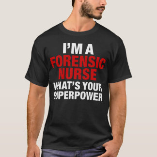 Forensisch verpleegkundige t-shirt