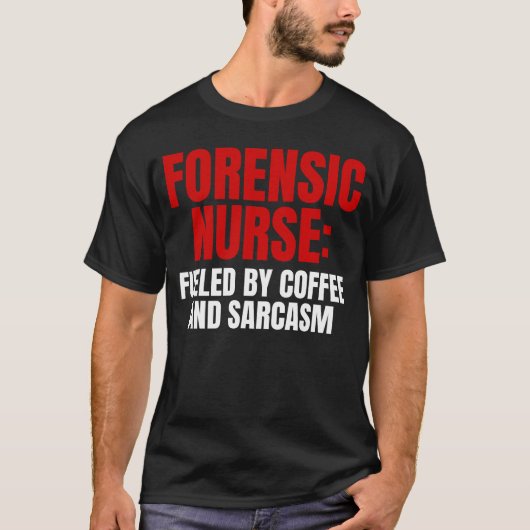 Forensisch verpleegster t-shirt (Voorkant)
