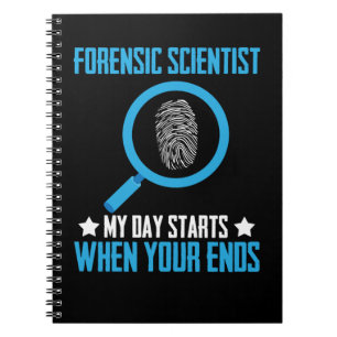 Forensisch wetenschappelijk onderzoeker Forensisch Notitieboek