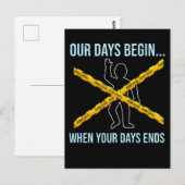 Forensisch-wetenschappelijk rechercheur Forensisch Briefkaart (Voorkant / Achterkant)