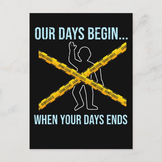 Forensisch-wetenschappelijk rechercheur Forensisch Briefkaart (Voorkant)