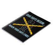 Forensisch-wetenschappelijk rechercheur Forensisch Notitieboek (Linkerzijde)