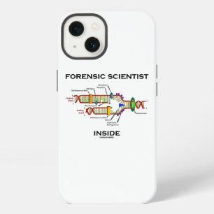 Forensisch Wetenschapper Binnen DNA Replicatie Hum iPhone 13 Hoesje