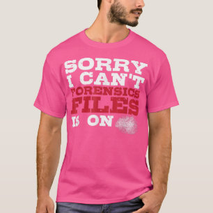 Forensisch wetenschapper Crime Investigator Funny  T-shirt