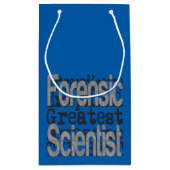 Forensisch wetenschapper Extraordinaire Klein Cadeauzakje (Achterkant)