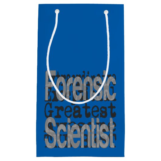 Forensisch wetenschapper Extraordinaire Klein Cadeauzakje (Voorkant)